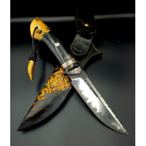 ОСА ІІ ніж ручної роботи майстра Павла Гончаренка, сталь К110™ в ламінаті, 61 HRC. Photo 2